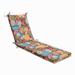 Pillow Perfect Outdoor Bora Cay Red Chaise Lounge Cushion - 72.5 X 21 X 3