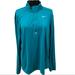 Nike Tops | Nike Dri-Fit Women’s Running Blue Turquoise Long Sleeve Top Size M | Color: Blue | Size: M