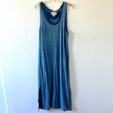 Anthropologie Dresses | Anthropology Long Length Casual Dress | Color: Blue | Size: M