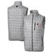 Men's Cutter & Buck Gray Baltimore Orioles Rainier Full-Zip Puffer Vest