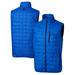 Men's Cutter & Buck Royal Kansas City Royals Rainier Full-Zip Puffer Vest