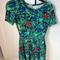 Lularoe Dresses | Floral Lularoe Amelia Dress Xs | Color: Green | Size: Xs