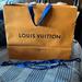 Louis Vuitton Other | Jumbo Louis Vuitton Shopping Bag And Blue Louis Vuitton Ribbon. | Color: Blue | Size: Os