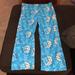 Disney Intimates & Sleepwear | Disney Frozen Elsa Blue Pajama Bottoms Size Large | Color: Blue | Size: L