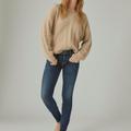 Lucky Brand Low Rise Lizzie Skinny - Women's Pants Denim Skinny Jeans in Deep Sea, Size 24 x 31