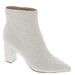 Betsey Johnson Cady - Womens 8.5 White Boot Medium