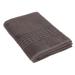 Basketweave Bath Towel (30 X 60) (Charcoal Gray) - Set of 2