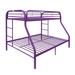 ACME Tritan Bunk Bed (Twin/Full) in Purple