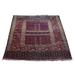 Shahbanu Rugs Rust Red Antique Turkoman Tekke Hutchlu Design Hand Knotted Soft and Pliable Wool 300 KPSI Rug (4'0" x 5'2")