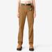 Dickies Women's Relaxed Fit Carpenter Pants - Brown Duck Size 26 (FPR51)