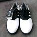 Adidas Shoes | Adidas Lady's Golf Shoe - Nwt - Sz 6 1/2 | Color: Black/White | Size: 6.5