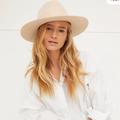 Free People Accessories | Benson Triangle Crown Hat, Size Medium, Color Beige. Nwt | Color: Red | Size: Medium