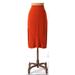 Anthropologie Skirts | Anthropologie Sparrow Orange Knit Longline Cable Knit Sweater Skirt Xs | Color: Orange | Size: Xs