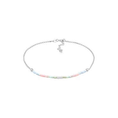 Elli - Beads Kugeln Pastell 925 Silber Fußketten Damen