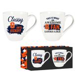 Syracuse Orange 17oz. O'Java Ceramic Cup Gift Set