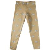 Girls Toddler Vive La Fete Gold Georgia Tech Yellow Jackets All Over Print Leggings