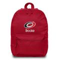 Red Carolina Hurricanes Personalized Backpack