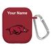 Cardinal Arkansas Razorbacks Personalized AirPods Case Cover