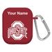 Scarlet Ohio State Buckeyes Personalized AirPods Case Cover