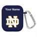 Navy Notre Dame Fighting Irish Personalized AirPods Case Cover