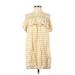 Forever 21 Casual Dress: Yellow Dresses - Women's Size Small