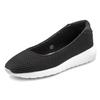 Ballerina LASCANA, Damen, Gr. 41, schwarz, Obermaterial: 100% Textilmaterial. Futter: 100% Textilmaterial. Decksohle: 100% Textilmaterial. Laufsohle: 100% Synthetik, unifarben, sportlich, Schuhe, Freizeitschuh, Slipper, Halbschuh, Sneaker Slip-In,...