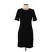 Old Navy Casual Dress - Sheath: Black Print Dresses - Women's Size Small