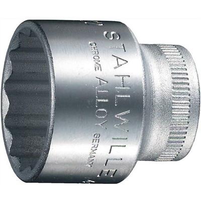 Stahlwille - Steckschlüsseleinsatz 45 3/8″ 12-kant Schlüsselweite 13 mm - 2010013 Image