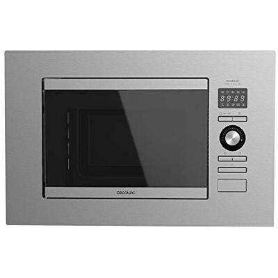 Cecotec - Einbau-Mikrowellen mit Teller GrandHeat 2090 Built-in Steel