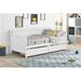 Daybed with two drawers, Twin size Sofa Bed