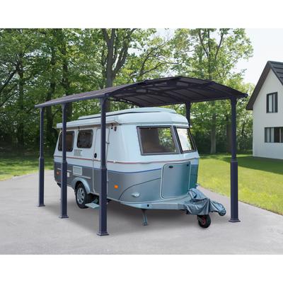 Alpine 12 ft. Gray/Bronze RV Carport and Boat Shelter