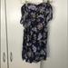 American Eagle Outfitters Dresses | American Eagle Navy Blue Floral Dress | Color: Blue/Purple | Size: Xs