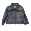 Disney Jackets & Coats | Disney Girls Frozen Denim Jacket 2 | Color: Blue | Size: 2tg