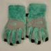 The North Face Accessories | Girl's Tnf The North Face Furry Gloves Mint Green | Color: Green | Size: Medium