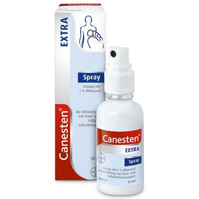 Canesten - Extra Spray zur Behandlung von Hautpilz und Fußpilzerkrankungen Fußspray 025 l