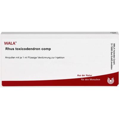 WALA - RHUS TOXICODENDRON COMP Ampullen Zusätzliches Sortiment 01 l