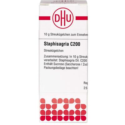 DHU - STAPHISAGRIA C 200 Globuli Zusätzliches Sortiment 01 kg