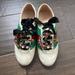 Gucci Shoes | Gucci Falacer Patent Leather Sneakers | Color: Green/White | Size: 6