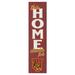 Tuskegee Golden Tigers 12'' x 48'' This Home Leaning Sign