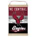 North Carolina Central Eagles Retro Logo Banner Sign