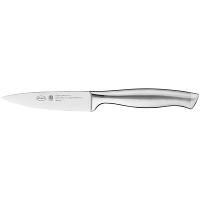 Spickmesser RÖSLE "Basic Line", silber (silberfarben), Gesamtlänge 20,5cm Klingenlänge 9cm, Edelstahl 18/10, Spezialklingenstahl, Kochmesser, für Gemüse und Fleisch, Klingenspezialstahl, ergonomischer Griff