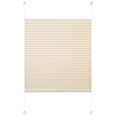 Plissee MY HOME "EASYFIX PIA" Gr. 5, beige, B:60cm H:130cm, Obermaterial: 100% Polyester, Plissees, mit patentiertem Trägersystem Image