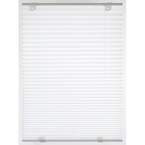 Dachfensterplissee GARDINIA Plissees Gr. 122 cm, zweiseitig verschiebbar, 50,3 cm, weiß Dachfensterplissee Plissee Plissees ohne Bohren passend für Velux Dachfenster