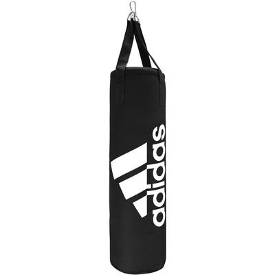 Boxsack ADIDAS PERFORMANCE "Boxing Bag Nylon" Gr. 90, schwarz (schwarz, weiß), Boxsäcke, B/H/L: 30cm x 30cm x 90cm, B:30cm H:30cm L:90cm