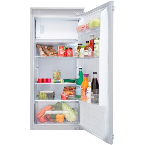 "E (A bis G) RESPEKTA Einbaukühlschrank ""KS1224"" Kühlschränke weiß Einbaukühlschränke mit Gefrierfach"