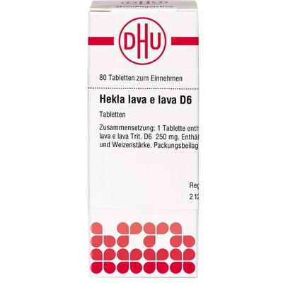 DHU - HEKLA lava e lava D 6 Tabletten Zusätzliches Sortiment