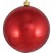 The Holiday Aisle® (200mm) Ornament Commercial Grade Shatterproof Plastic Ball Ornaments Plastic in Red | 8 H x 8 W x 8 D in | Wayfair