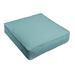 Birch Lane™ Fenna Indoor/Outdoor Seat Cushion Acrylic in Green/Blue | 5 H x 23 W x 25 D in | Wayfair 5F9BC8A0054F4A3AA2220D78C00DE77A
