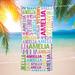 Trinx Dirette Personalized Planet Microfiber Beach Towel Terry Cloth/Polyester/Cotton Blend | Wayfair 3959A6850ABC40E78A348364ACBEB738