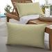 Birch Lane™ Fenna Indoor/Outdoor Sync Basil Rectangular Lumbar Pillow Polyester/Polyfill/Acrylic | 14 H x 24 W x 6 D in | Wayfair